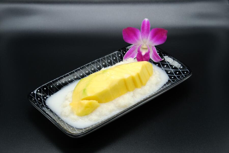 Mango og søt klebrig ris
